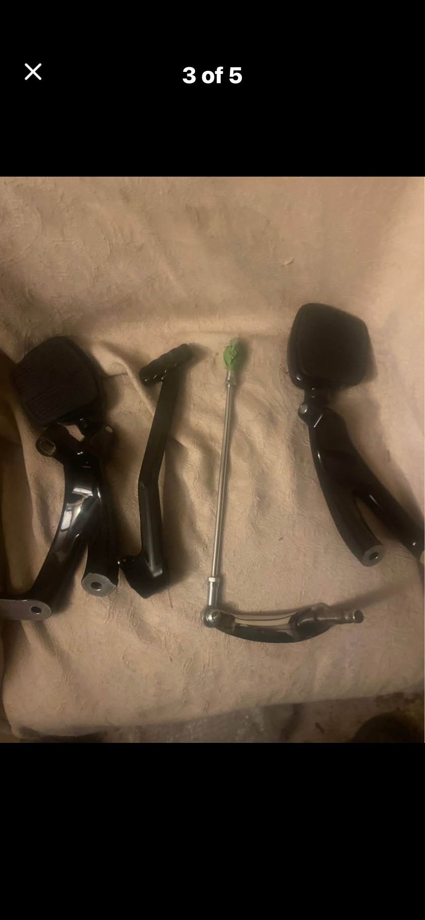 I have the standard Harley forward control kit for sale. 