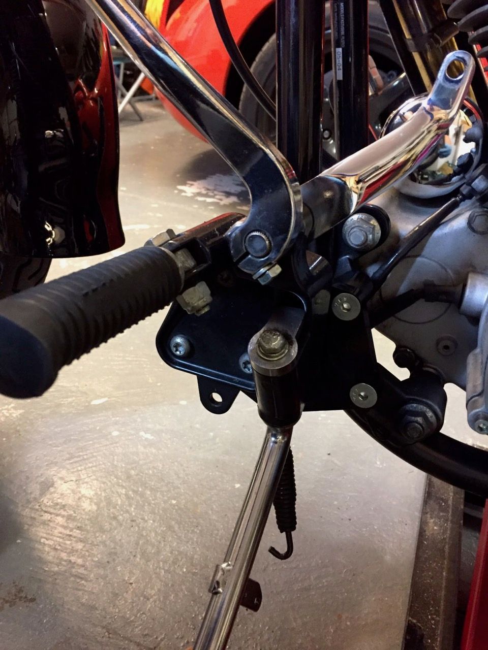 Extended Forward Controls on Softail Standard Harley Davidson Forums