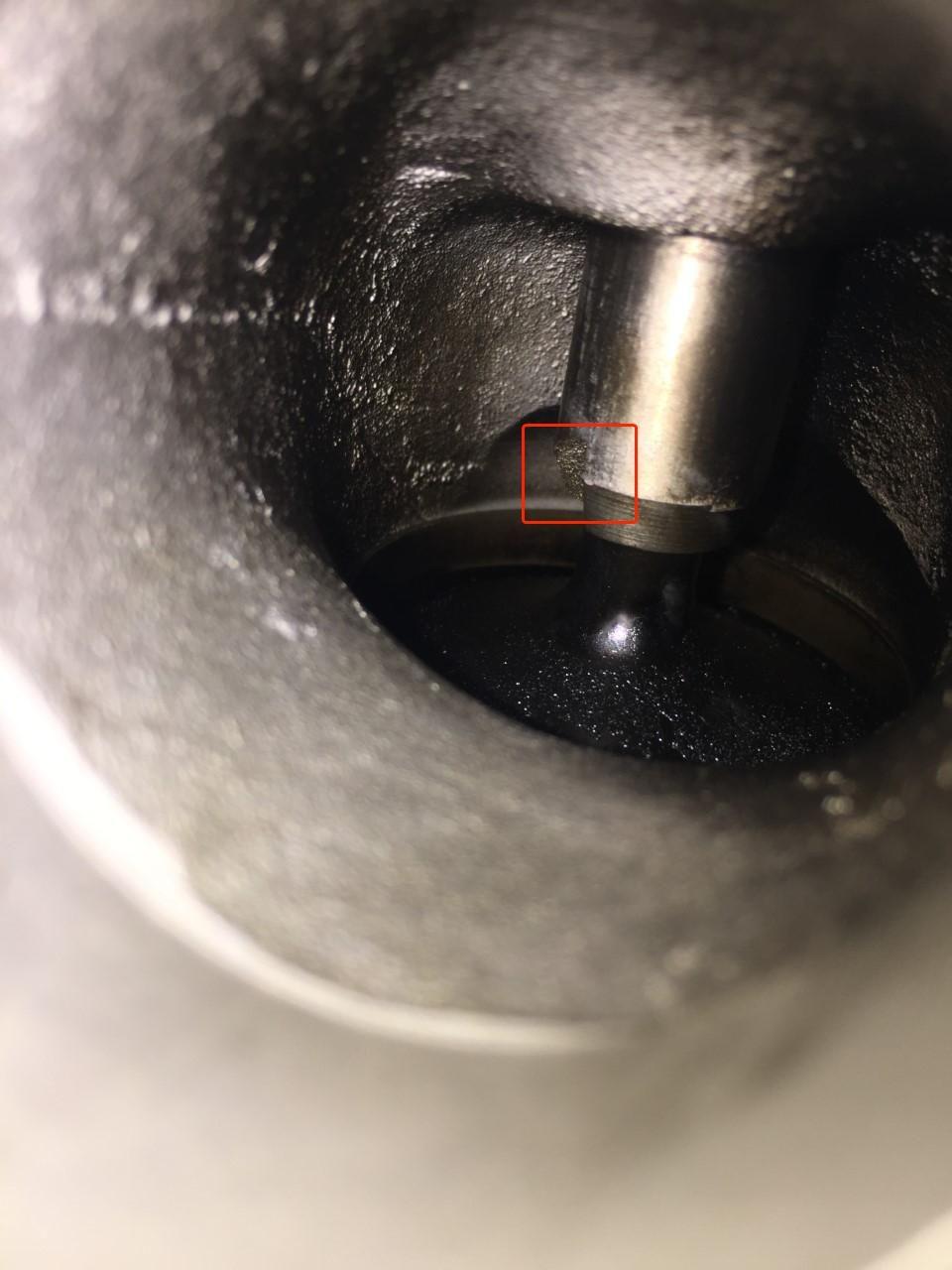 Chipped intake valve guide. Harley Davidson Forums