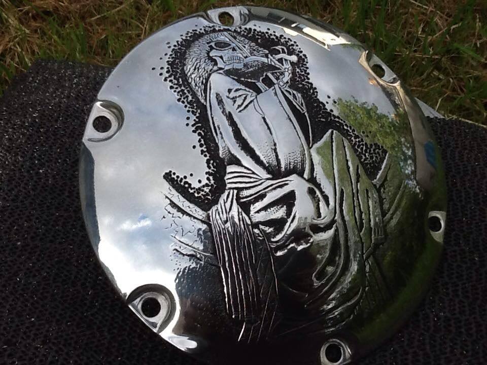 harley see through derby cover