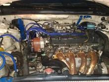 My h23a1 dohc non-vtec off a 93 prelude si w/ 135,000 before I fixed it up.