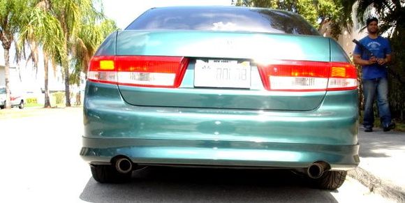 OEM Coupe V6 Dual Exhaust.