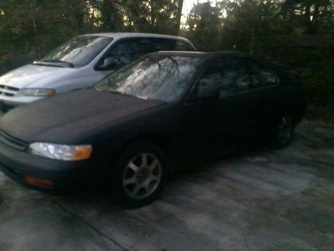 Flat black 2 dr 94 honda accord ex, 2.2 v-tech