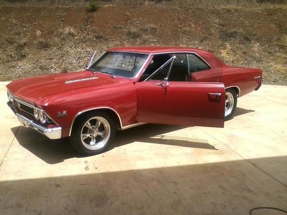 dads 66 chevelle SS