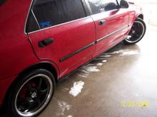 civic 95 17 inch rims 205/40-17