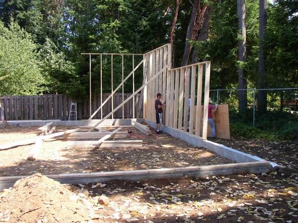 How to build a backyard workshop.
Spend $30,000 on materials