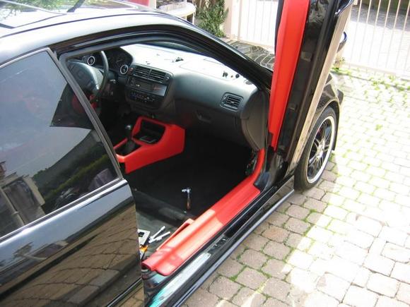 again installed the pasrts taht are ready
