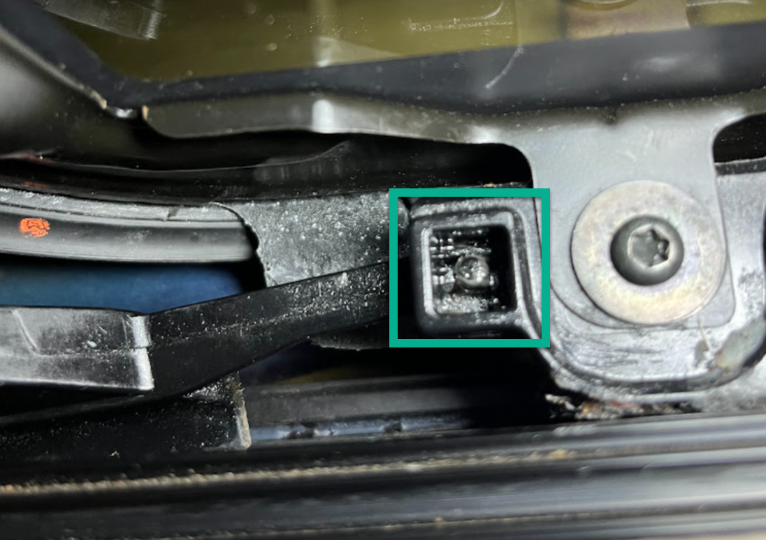 Broken ball and socket joint