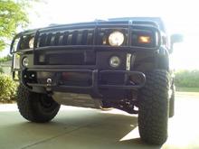 Front before the suspension lift.