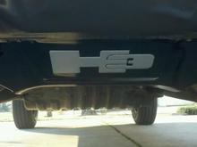 Painted Skid plate