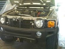 got the grill off