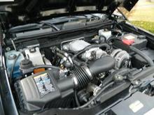 Supercharger installed