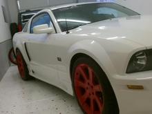 The Hummers are not Very fast so this is how I get my lead foot fix-2005 Saleen #1503 4500 miles on the ticker.