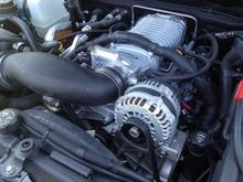 Engine compartment needs to be washed and wiped down before we go to the shows...