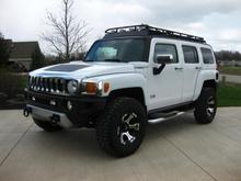 Front View with PIAA Lights and Gobi Installed