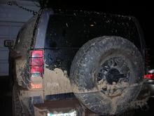 camera died on the trail... here's the end of the day after killing the front end