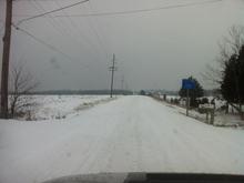 Like the snow wasn't even there