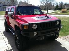 New bedlined grille installed