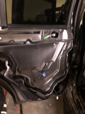 Door panel gone