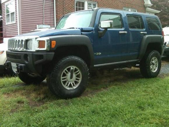 Just after I painted the fenders