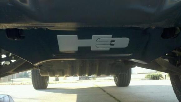 Painted Skid plate