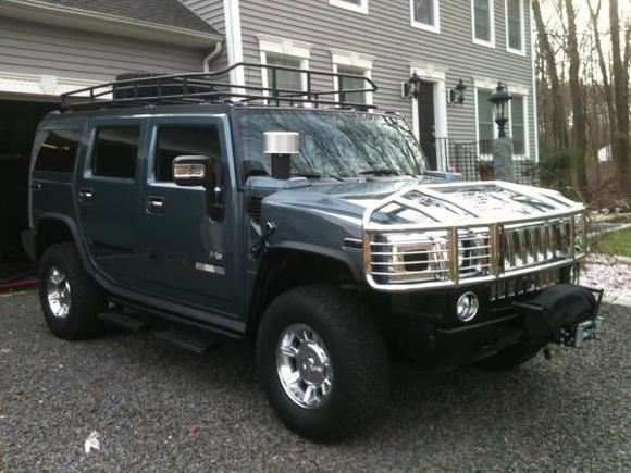 restoration on rack &amp; rack install 009 lights not mounted yet