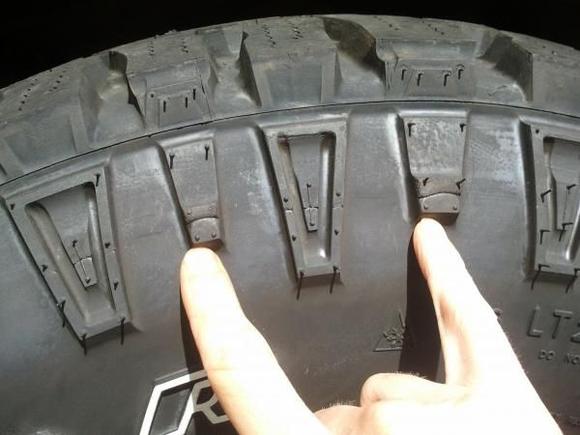 What dealers told me was a factory mold defect.