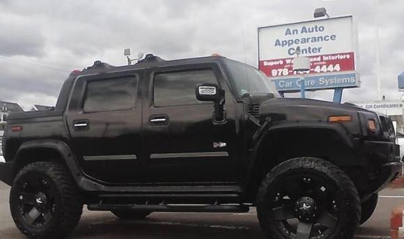 2006 Hummer H2 SUT freshly detailed by HMA Car Care Systems.