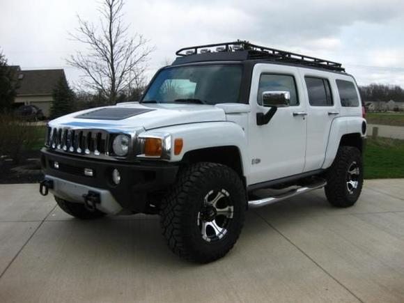 Front View with PIAA Lights and Gobi Installed