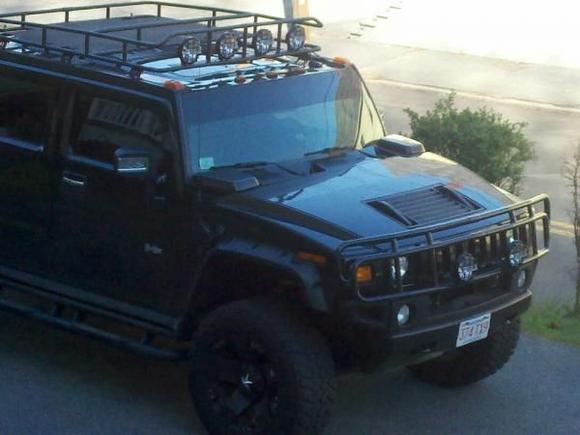 Piaa 520 ATP Lights Installed on Gobi Ranger Rack