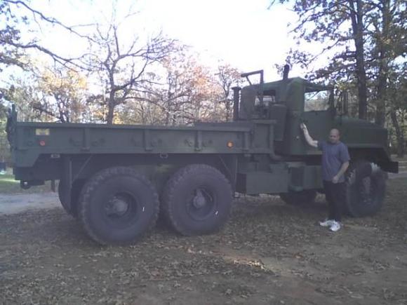 yucktruck - I'm 6'2" and 240lbs - for scale.