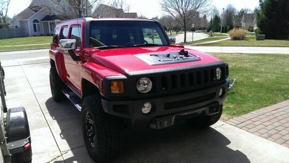 New bedlined grille installed
