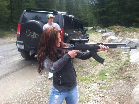 Took Miesha Tate shooting