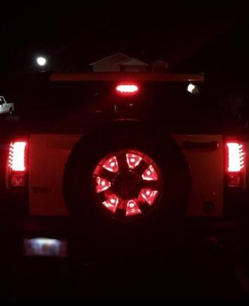 Spare Tire Brake Lights