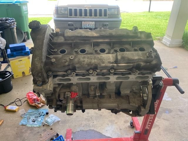 Final Angle - great success, the engine is completely rebuilt!  