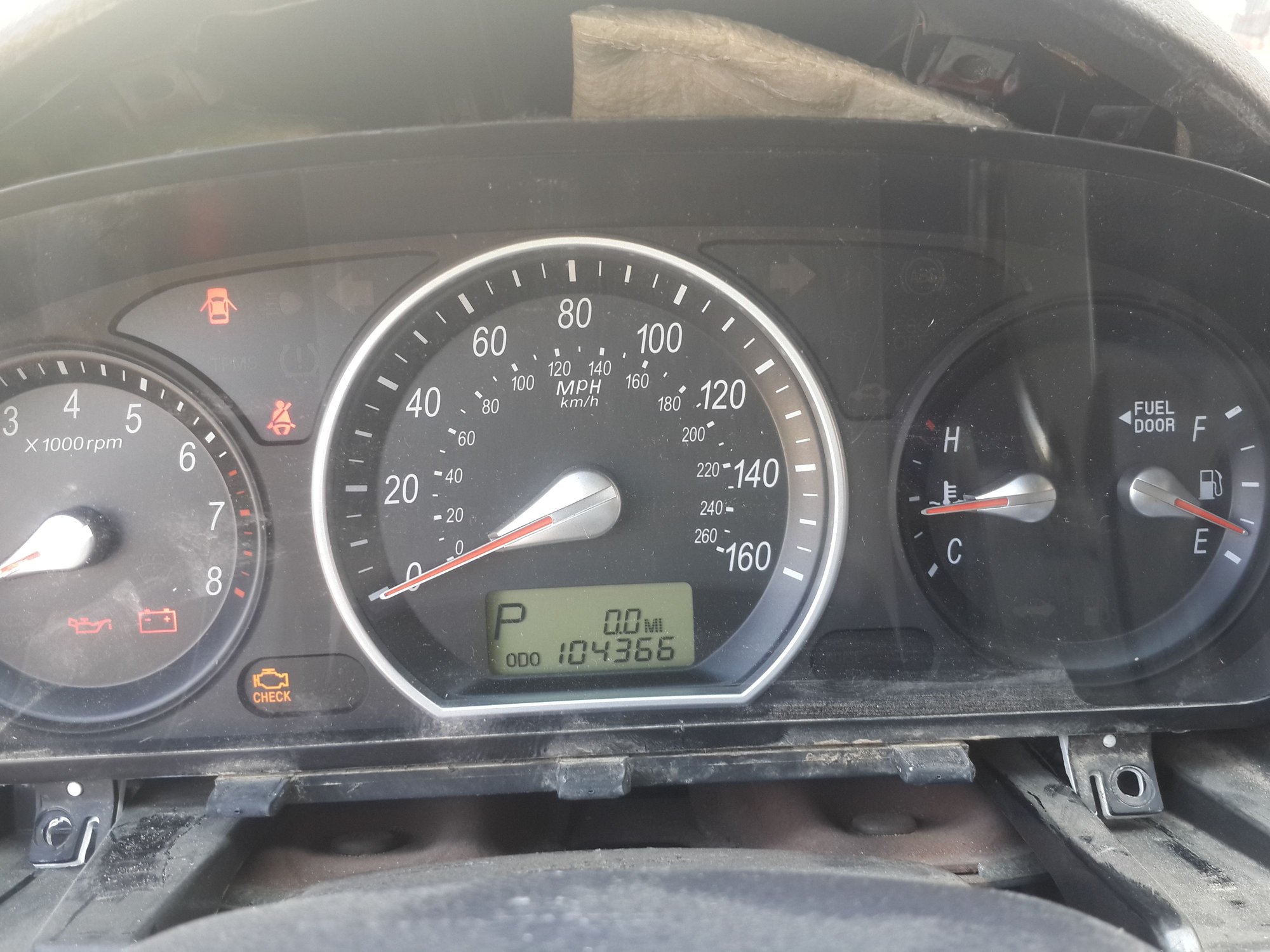 Sonata NF 2009 cluster gauges change Hyundai Forum Hyundai