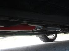 2.25" Jones Exhaust resonator and 2.25" Thrush glasspack