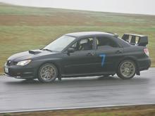 My buddy Alex driving my car in group B at Thunderhill on 1/2/09