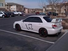 my STi with new Motegi 18" MR117