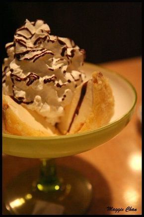 Fried ice-cream! yumZ