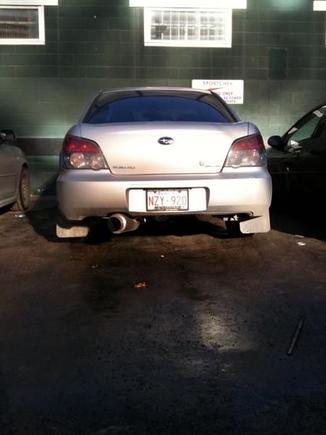behind subie