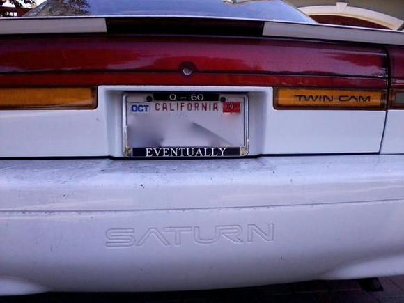 love my license plat capthion