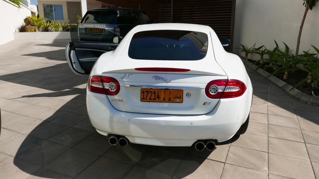 2013 Jaguar XKR - Jaguar XKR 2013 special edition 5.0 supercharged - Used - VIN SAJWA4DC3DMB49329 - 36,000 Miles - 8 cyl - 2WD - Automatic - Coupe - White - Muscat, Oman