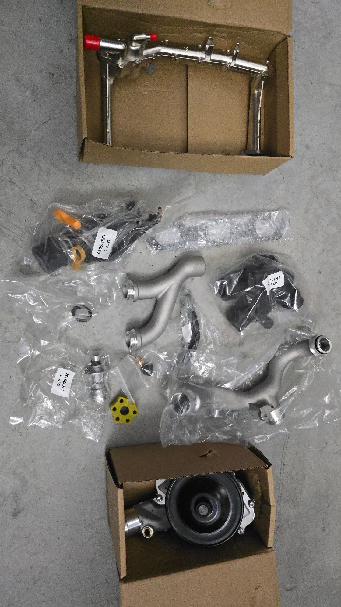Engine - Internals - EuroAMP V2 heater pipe upgrade for AJ126, full kit with water pump etc RRP $626us - New - -1 to 2027  All Models - Sydney, Australia