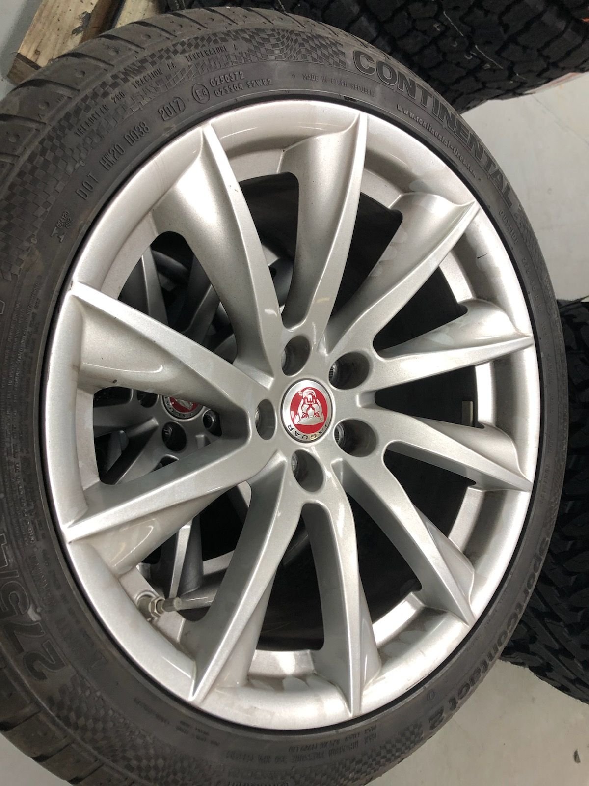 Wheels and Tires/Axles - Blemish free/Very Clean - Original Factory OEM Jag 18" Wheels and Continental Sport t - Used - 2018 Jaguar F-Type - Sammamish, WA 98074, United States