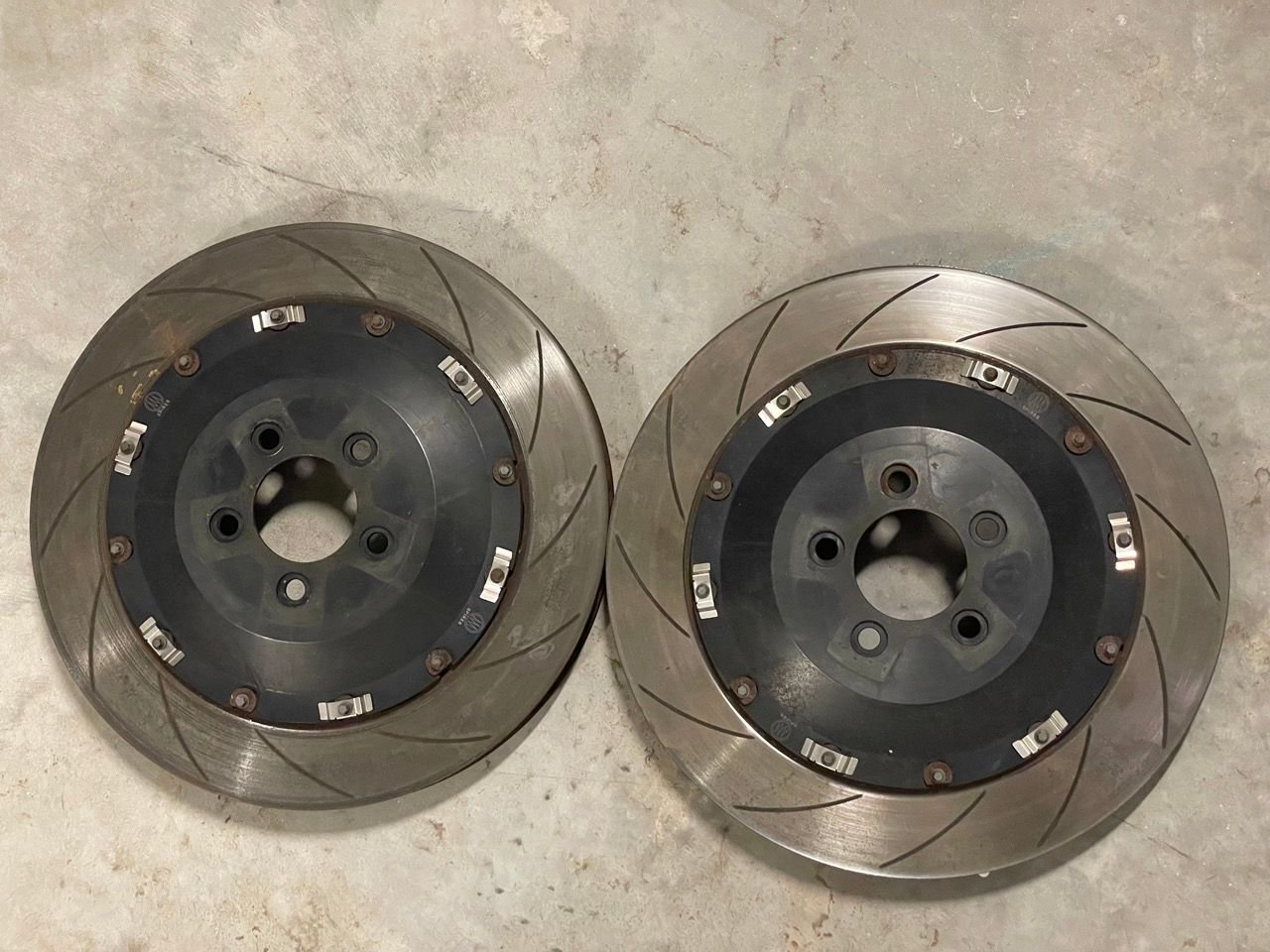 Brakes - Jaguar Spires AP Racing 400mm Alcon lightweight 2-piece floating discs - Used - 2007 to 2009 Jaguar XKR - Tampa, FL 33607, United States