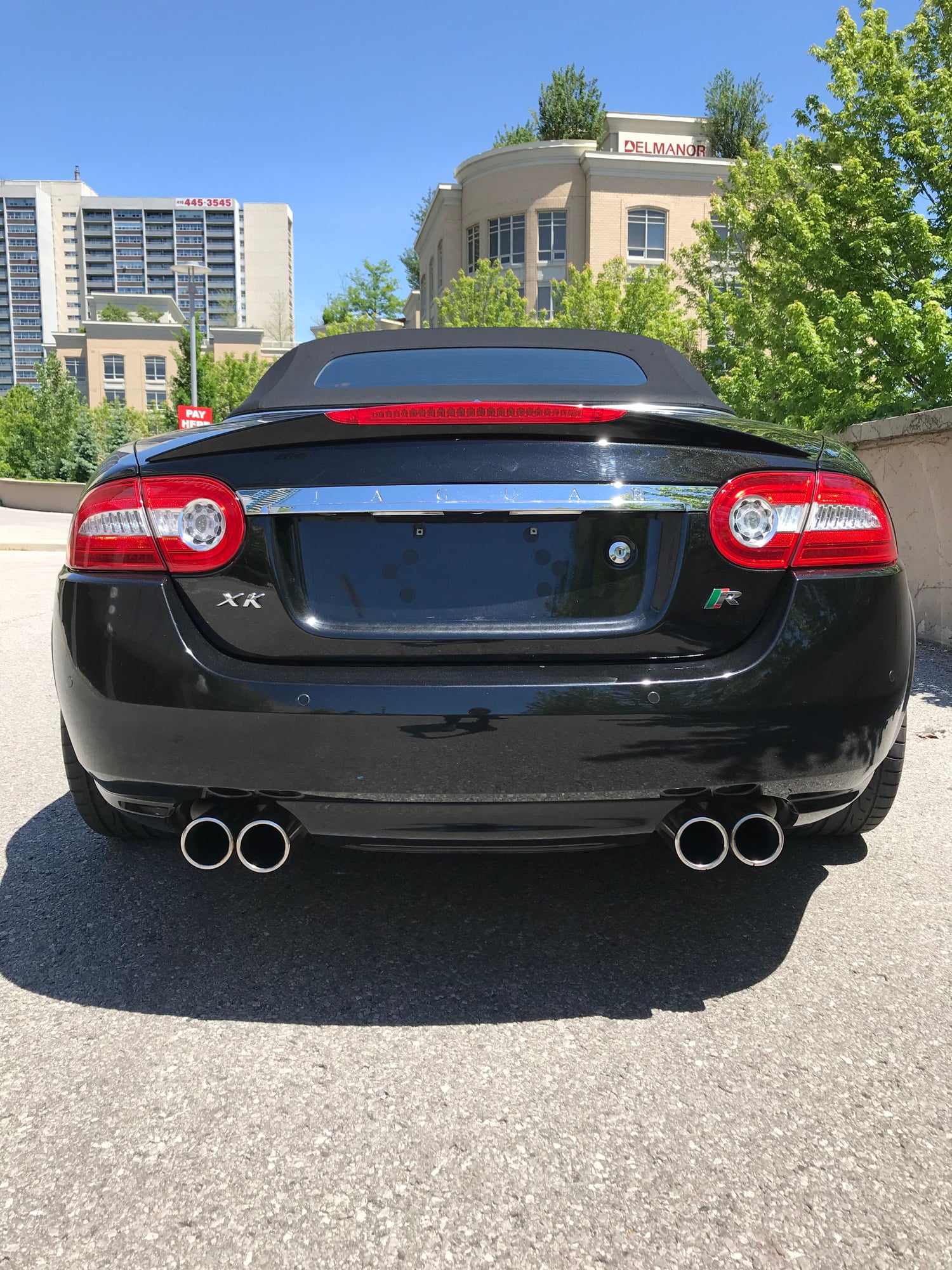 2011 Jaguar XKR - 2011 XKR Convertible - Used - VIN SAJXA4EC1BMB44632 - 18,000 Miles - 8 cyl - 2WD - Automatic - Convertible - Black - Toronto, ON M6A1N8, Canada