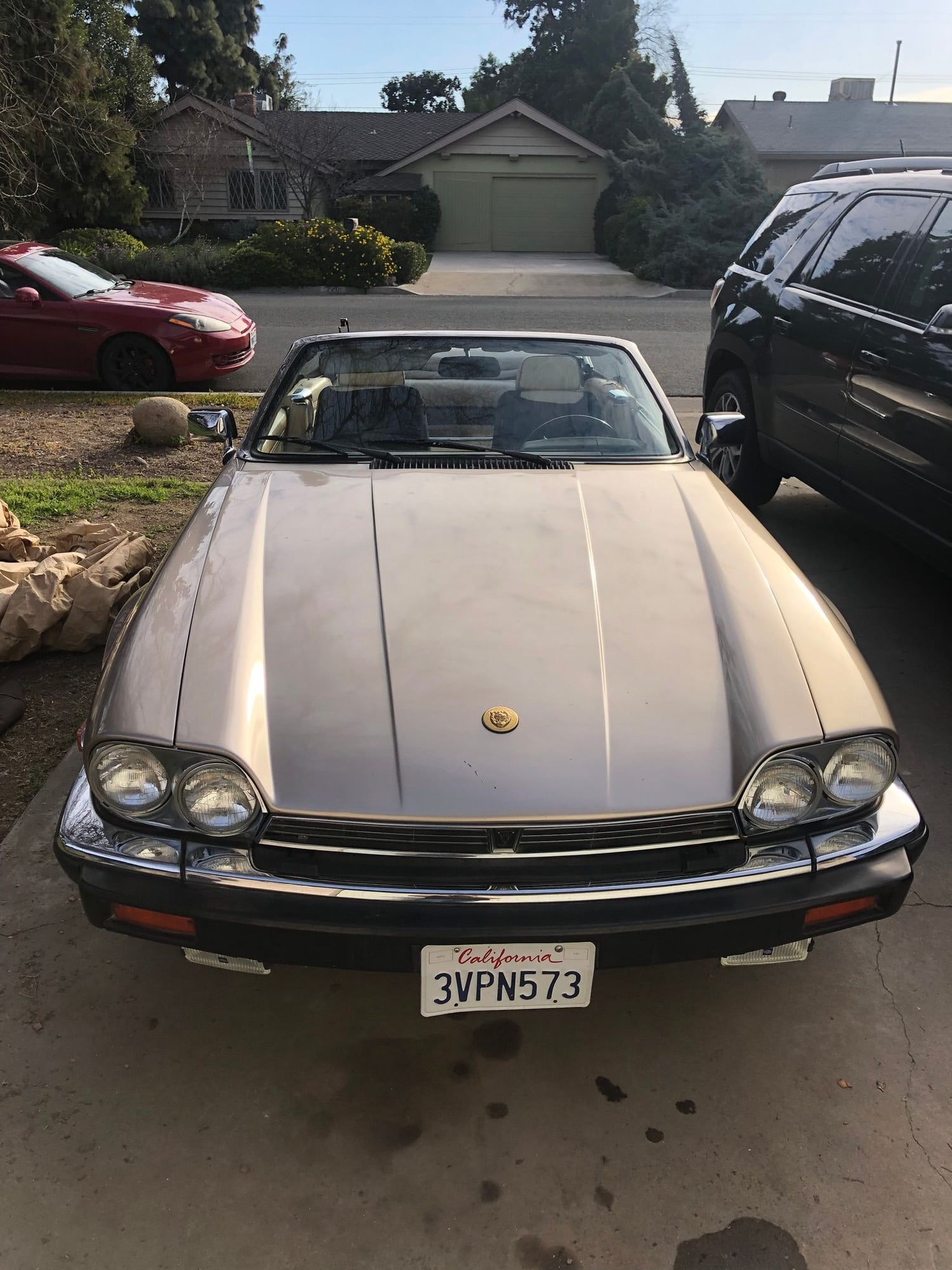 1990 Jaguar XJ12 - 1990 xjs convertible classic collection - Used - VIN Sajtw4845lc176119 - 67,000 Miles - 12 cyl - 2WD - Automatic - Convertible - Gold - Porterville, CA 93257, United States