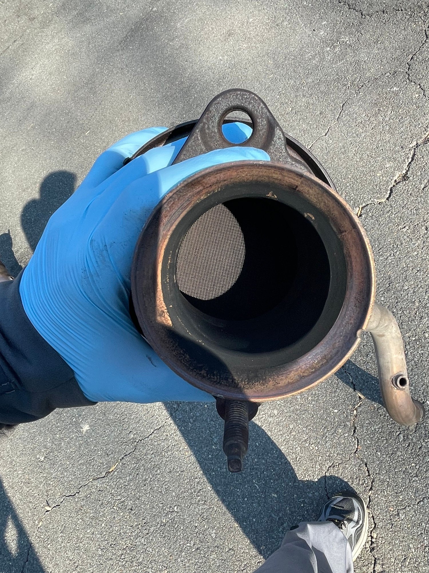 Engine - Exhaust - OEM catalytic converter F type - Used - 2016 to 2020 Jaguar F-Type - Manassas, VA 20112, United States