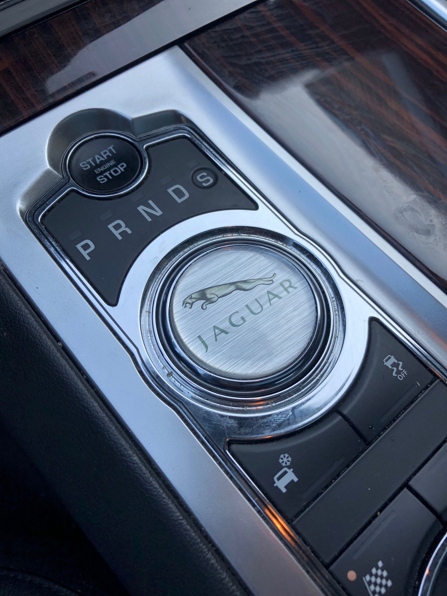 Jaguar XF/XK Rotary Shift knob topper Jaguar Forums Jaguar